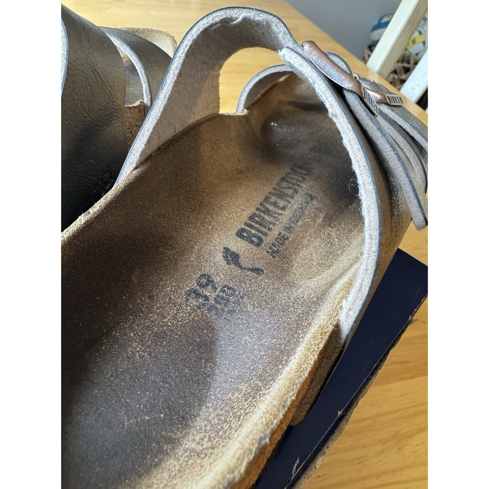 Birkenstock Sydney Graceful Taupe Women's Size EU 39 Narrow Fit Bronze Sandal - Picture 8 of 8